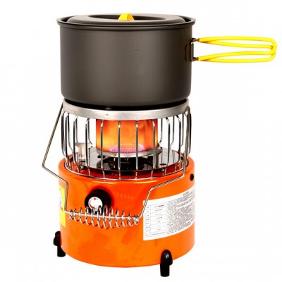 Mini Gas Heater for Camping, Outdoor Heating Camping Stove, Propane Butane Tent Heater for Fishing Hunting